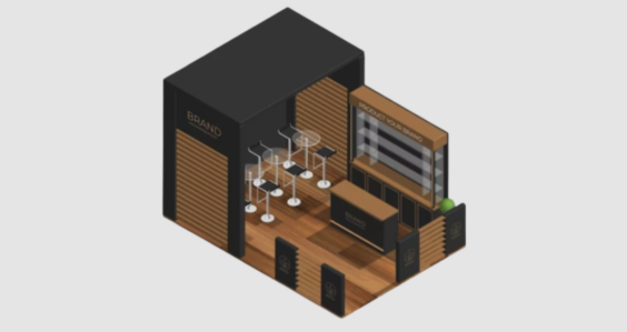 fuar kongre wood stant